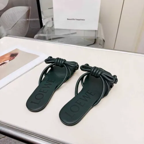 Replica LOEWE Slippers For Women #1431772 $76.00 USD for Wholesale