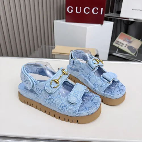 Replica Gucci Sandal For Men #1431801 $85.00 USD for Wholesale