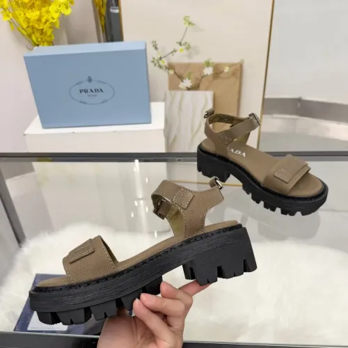 Replica Prada Sandal For Women #1431828 $98.00 USD for Wholesale