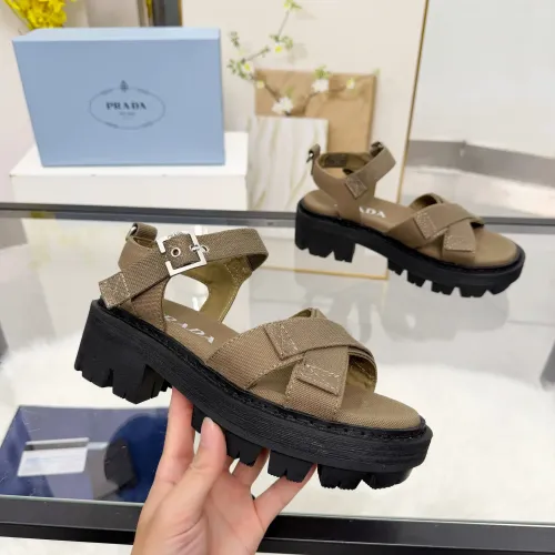 Replica Prada Sandal For Women #1431830 $98.00 USD for Wholesale