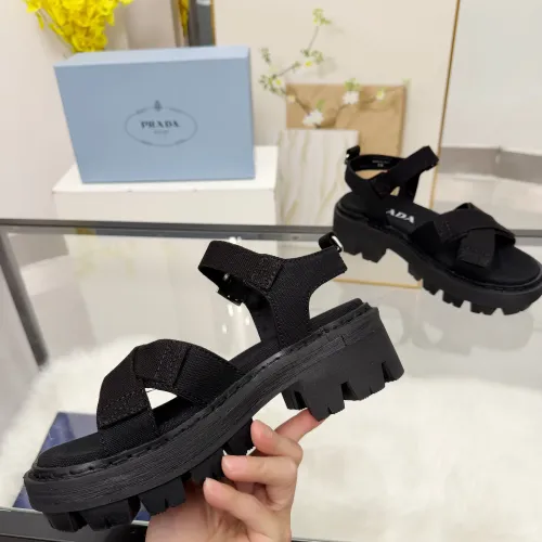 Replica Prada Sandal For Women #1431831 $98.00 USD for Wholesale