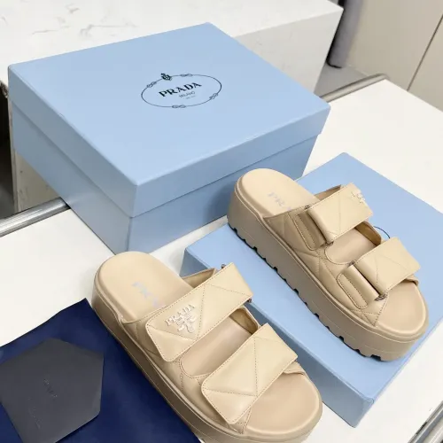 Replica Prada Slippers For Women #1431859 $96.00 USD for Wholesale