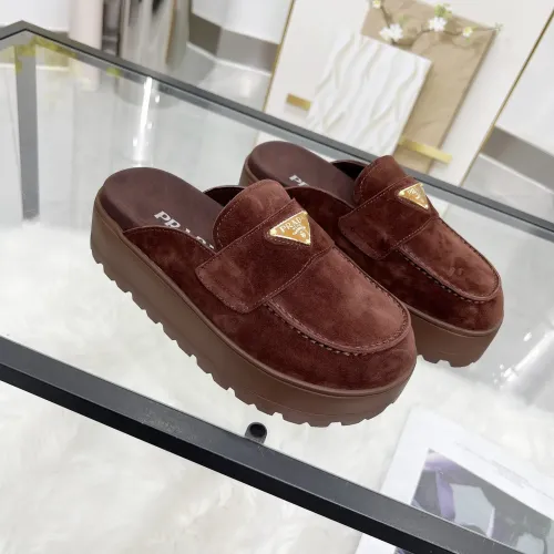 Replica Prada Slippers For Women #1431864 $96.00 USD for Wholesale