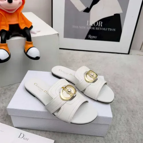 Replica Christian Dior Slippers For Women #1431896 $82.00 USD for Wholesale