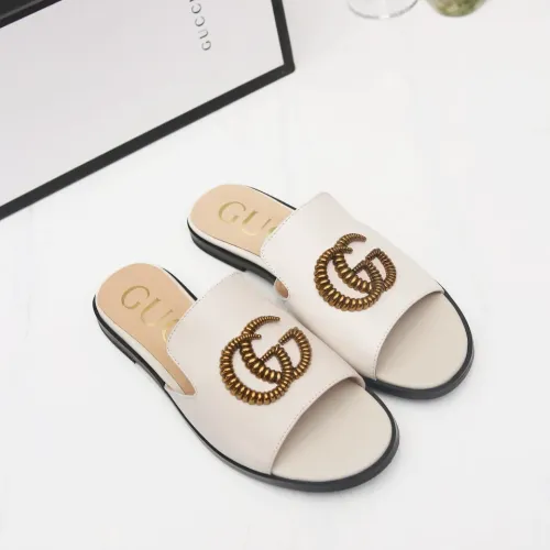 Replica Gucci Slippers For Women #1431903 $85.00 USD for Wholesale