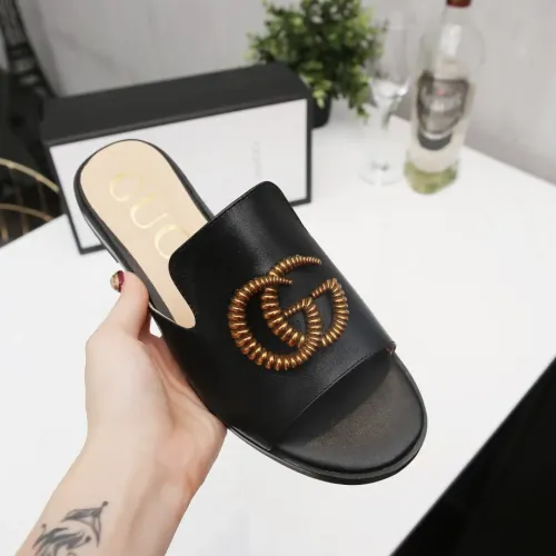 Replica Gucci Slippers For Women #1431905 $85.00 USD for Wholesale