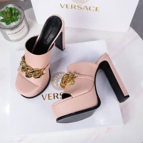 Replica Versace Slippers For Women #1431916 $118.00 USD for Wholesale