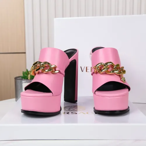 Replica Versace Slippers For Women #1431917 $118.00 USD for Wholesale