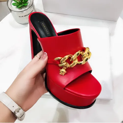 Replica Versace Slippers For Women #1431918 $118.00 USD for Wholesale