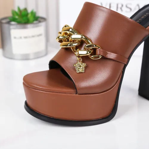 Replica Versace Slippers For Women #1431920 $118.00 USD for Wholesale