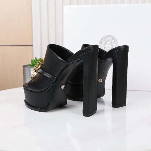 Replica Versace Slippers For Women #1431922 $118.00 USD for Wholesale