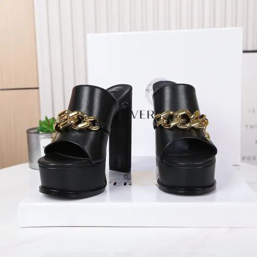 Replica Versace Slippers For Women #1431922 $118.00 USD for Wholesale