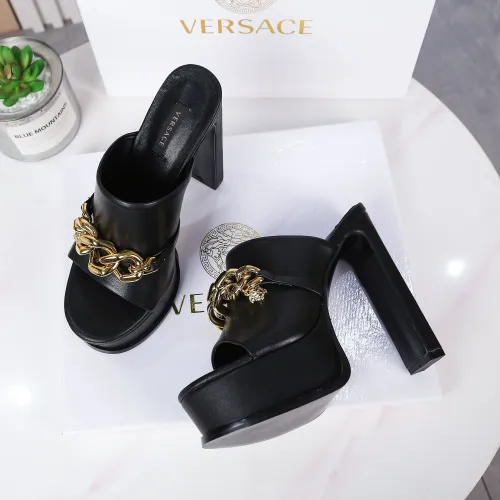 Replica Versace Slippers For Women #1431922 $118.00 USD for Wholesale