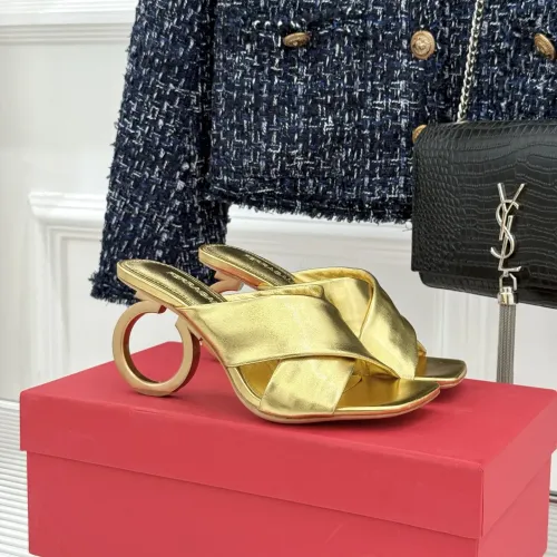 Cheap Salvatore Ferragamo Slippers For Women #1431947, $$108.00 USD On Salvatore Ferragamo Slippers