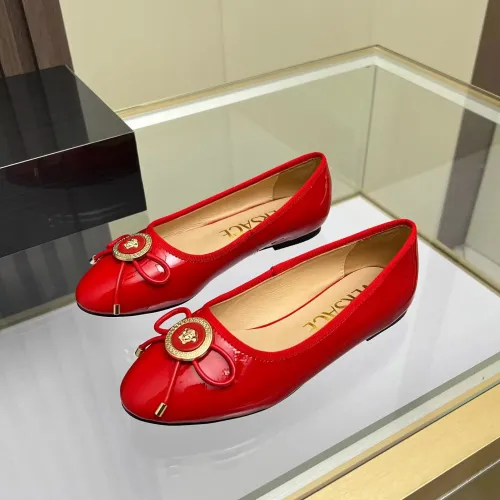 Cheap Versace Flat Shoes For Women #1432020, $$82.00 USD On Versace Flat Shoes
