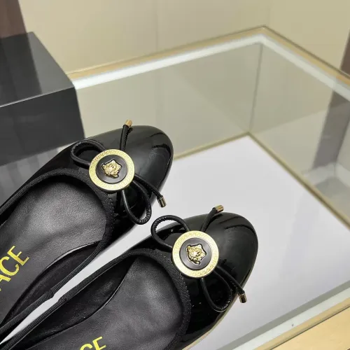 Replica Versace Flat Shoes For Women #1432022 $82.00 USD for Wholesale