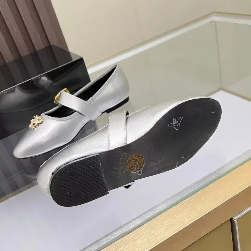 Replica Versace Flat Shoes For Women #1432023 $82.00 USD for Wholesale