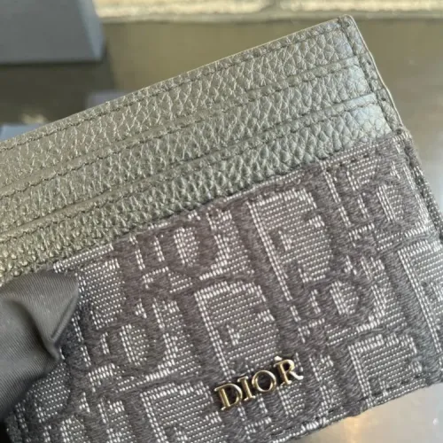 Replica Christian Dior AAA Man Card Holders #1432031 $45.00 USD for Wholesale