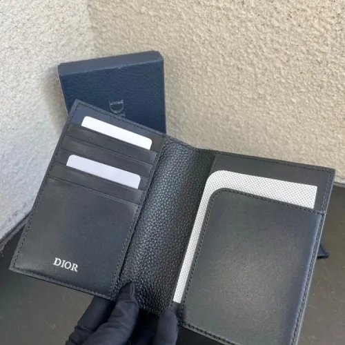 Replica Christian Dior AAA Man Card Holders #1432034 $52.00 USD for Wholesale