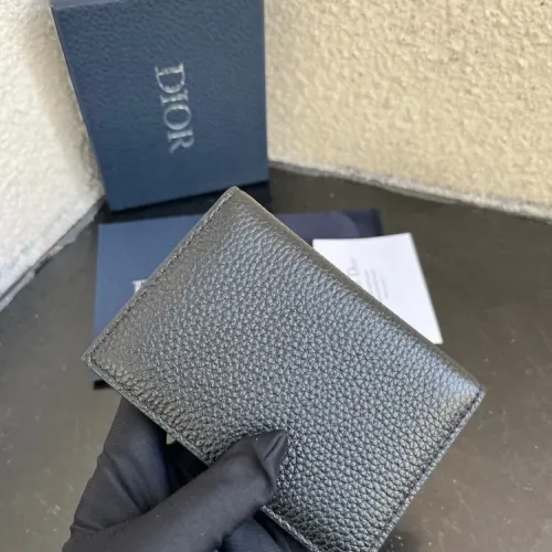 Replica Christian Dior AAA Man Card Holders #1432036 $52.00 USD for Wholesale