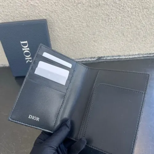 Replica Christian Dior AAA Man Card Holders #1432041 $52.00 USD for Wholesale