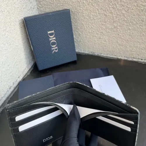 Replica Christian Dior AAA Man Wallets #1432047 $56.00 USD for Wholesale