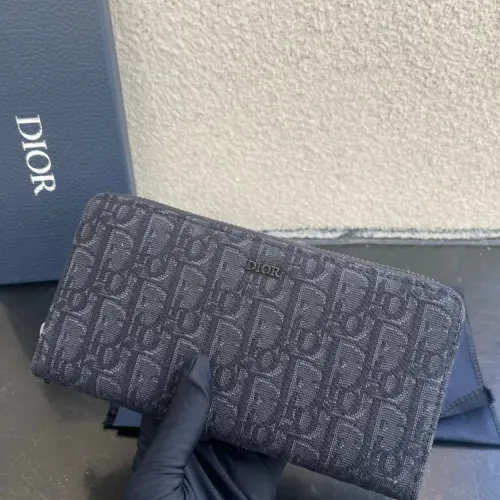 Cheap Christian Dior AAA Man Long Wallets #1432051, $$64.00 USD On Christian Dior AAA Man Wallets