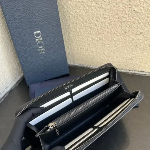 Replica Christian Dior AAA Man Long Wallets #1432057 $64.00 USD for Wholesale