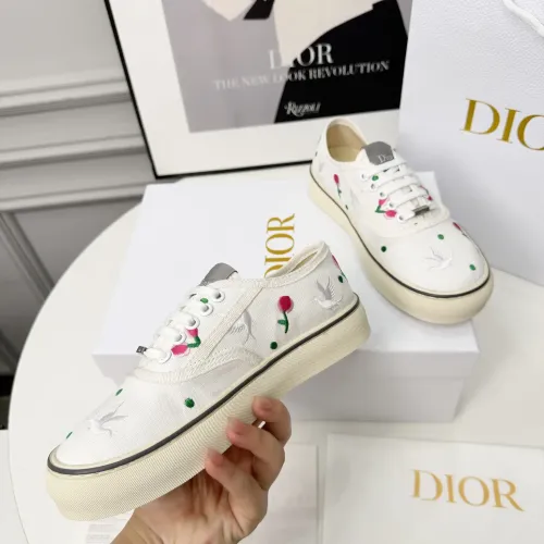 Replica Christian Dior Casual Shoes For Women #1432058 $92.00 USD for Wholesale