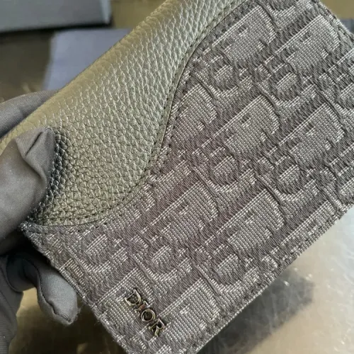 Replica Christian Dior AAA Man Card Holders #1432075 $52.00 USD for Wholesale