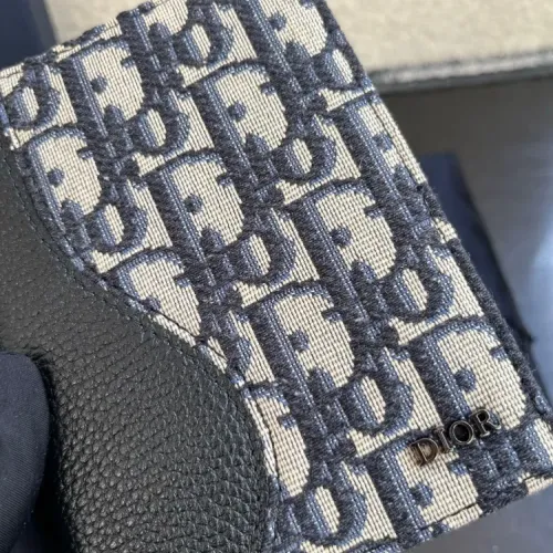 Replica Christian Dior AAA Man Card Holders #1432076 $56.00 USD for Wholesale