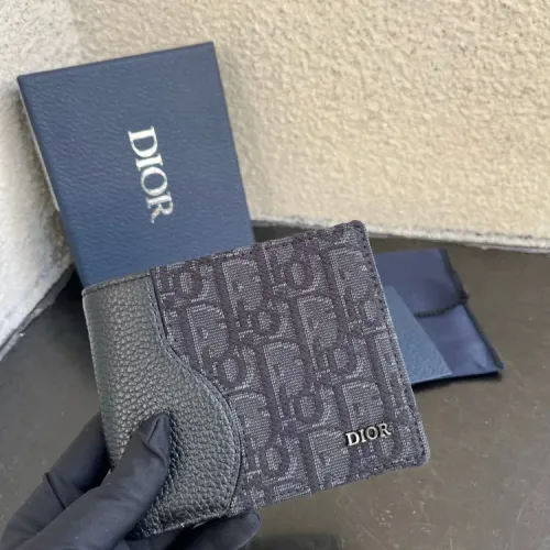 Cheap Christian Dior AAA Man Wallets #1432077, $$56.00 USD On Christian Dior AAA Man Wallets