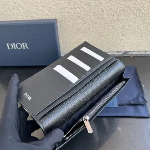 Replica Christian Dior AAA Man Long Wallets #1432081 $60.00 USD for Wholesale