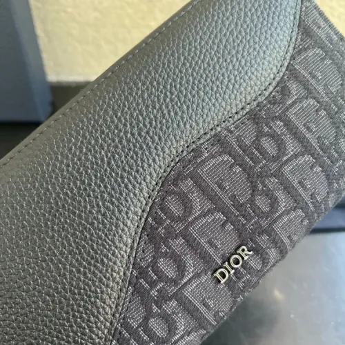 Replica Christian Dior AAA Man Long Wallets #1432108 $64.00 USD for Wholesale