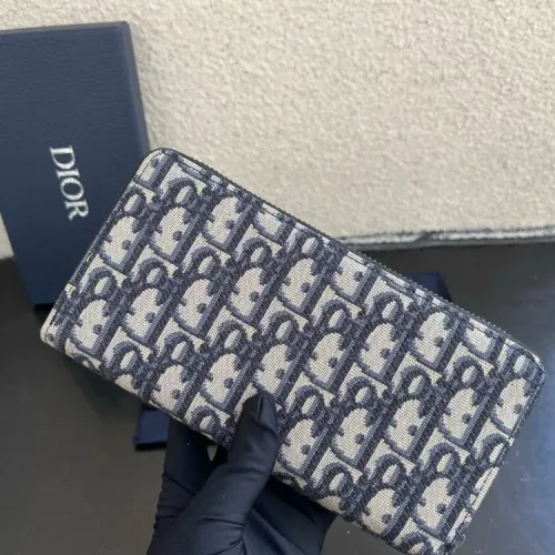 Replica Christian Dior AAA Man Long Wallets #1432109 $64.00 USD for Wholesale