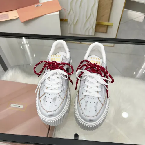 Replica MIU MIU Casual Shoes For Women #1432112 $88.00 USD for Wholesale