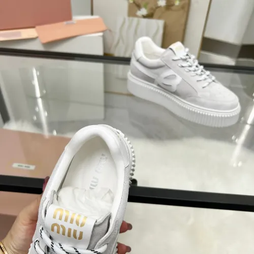 Replica MIU MIU Casual Shoes For Women #1432113 $88.00 USD for Wholesale