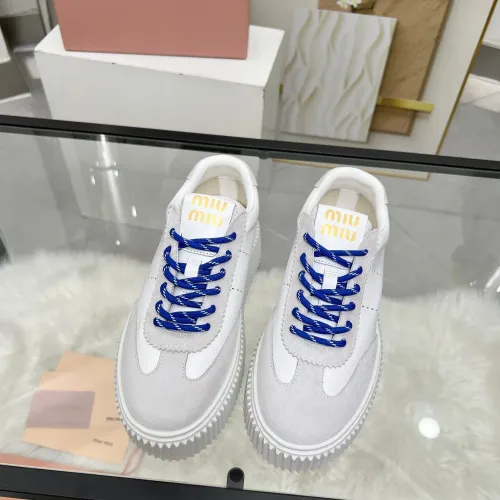 Replica MIU MIU Casual Shoes For Women #1432116 $88.00 USD for Wholesale