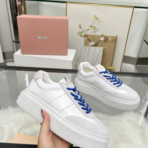 Replica MIU MIU Casual Shoes For Women #1432116 $88.00 USD for Wholesale