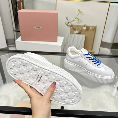 Replica MIU MIU Casual Shoes For Women #1432116 $88.00 USD for Wholesale