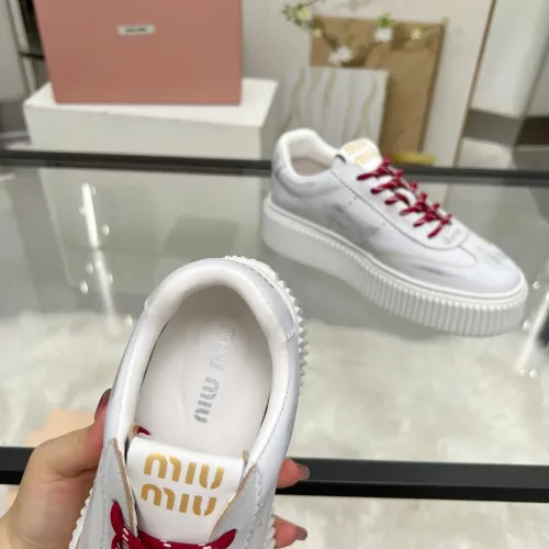 Replica MIU MIU Casual Shoes For Women #1432117 $88.00 USD for Wholesale