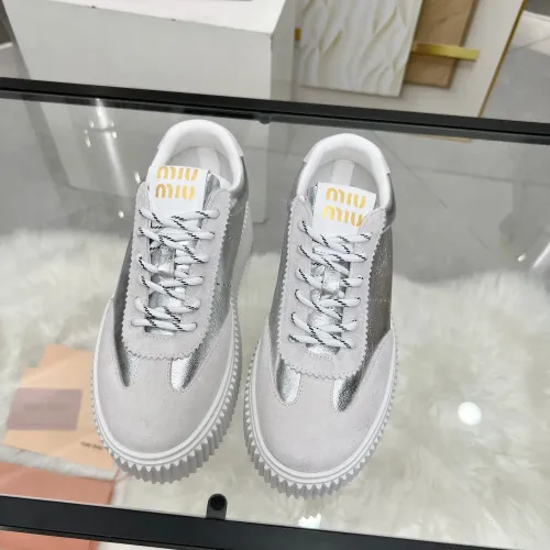 Replica MIU MIU Casual Shoes For Women #1432118 $88.00 USD for Wholesale