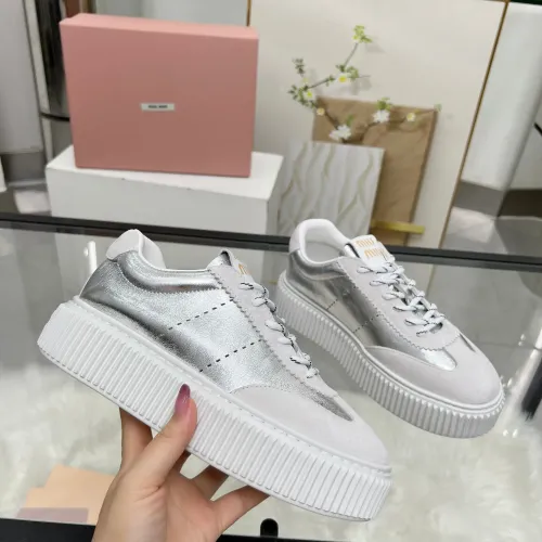 Replica MIU MIU Casual Shoes For Women #1432118 $88.00 USD for Wholesale
