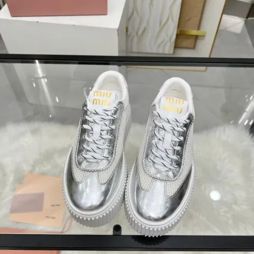 Replica MIU MIU Casual Shoes For Women #1432119 $88.00 USD for Wholesale