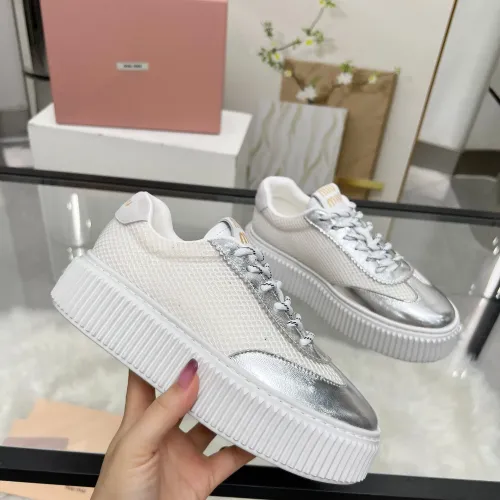 Replica MIU MIU Casual Shoes For Women #1432119 $88.00 USD for Wholesale