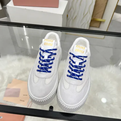 Replica MIU MIU Casual Shoes For Women #1432120 $88.00 USD for Wholesale