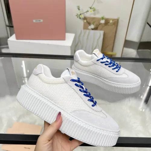 Replica MIU MIU Casual Shoes For Women #1432120 $88.00 USD for Wholesale