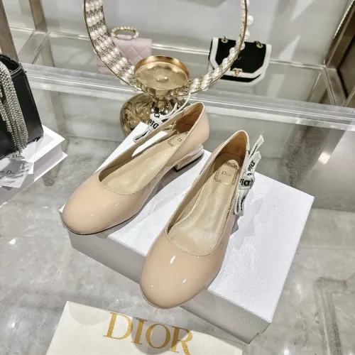 Replica Christian Dior Flat Shoes For Women #1432122 $92.00 USD for Wholesale