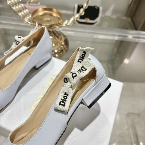 Replica Christian Dior Flat Shoes For Women #1432123 $92.00 USD for Wholesale