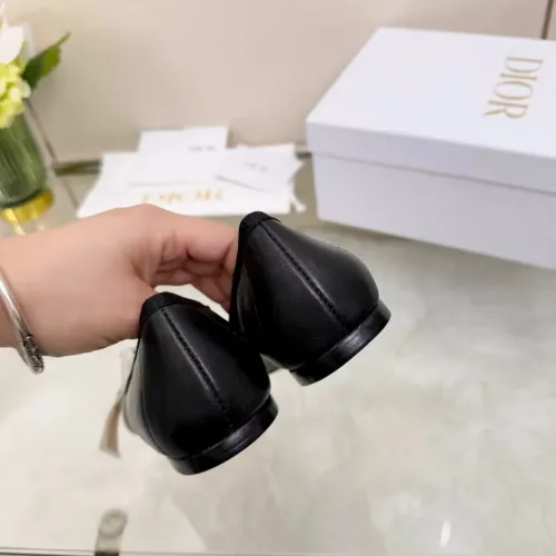 Replica Christian Dior Flat Shoes For Women #1432125 $96.00 USD for Wholesale